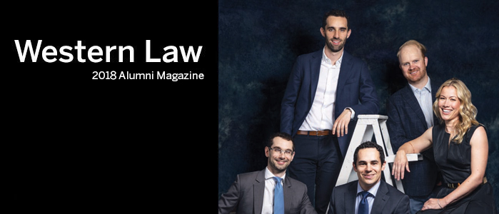 Western Law 2018 Alumni Magazine Banner