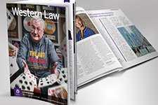 law fam magazine spread