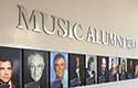 Music Alumni Wall of Fame