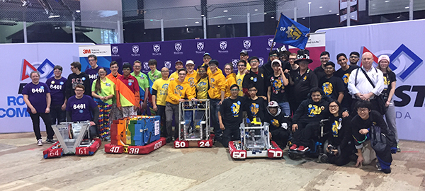 Image of First Robotics District Champs