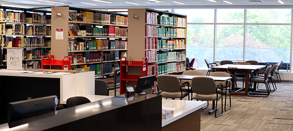 Inside of the FIMS Graduate Library